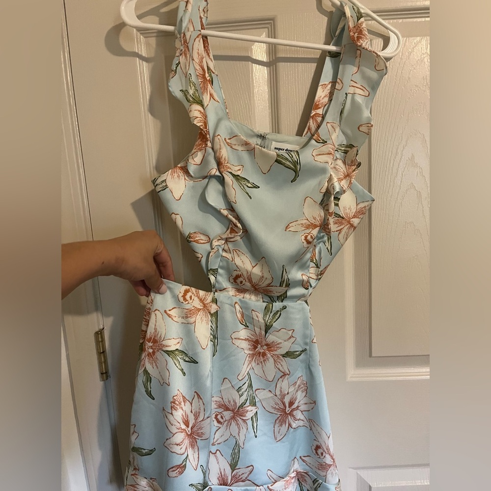 Superdown floral mini dress